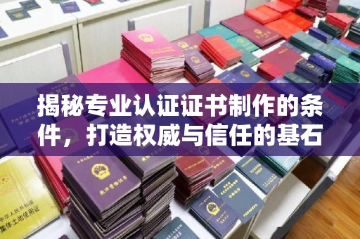 垫江揭秘专业认证证书制作的条件，打造权威与信任的基石